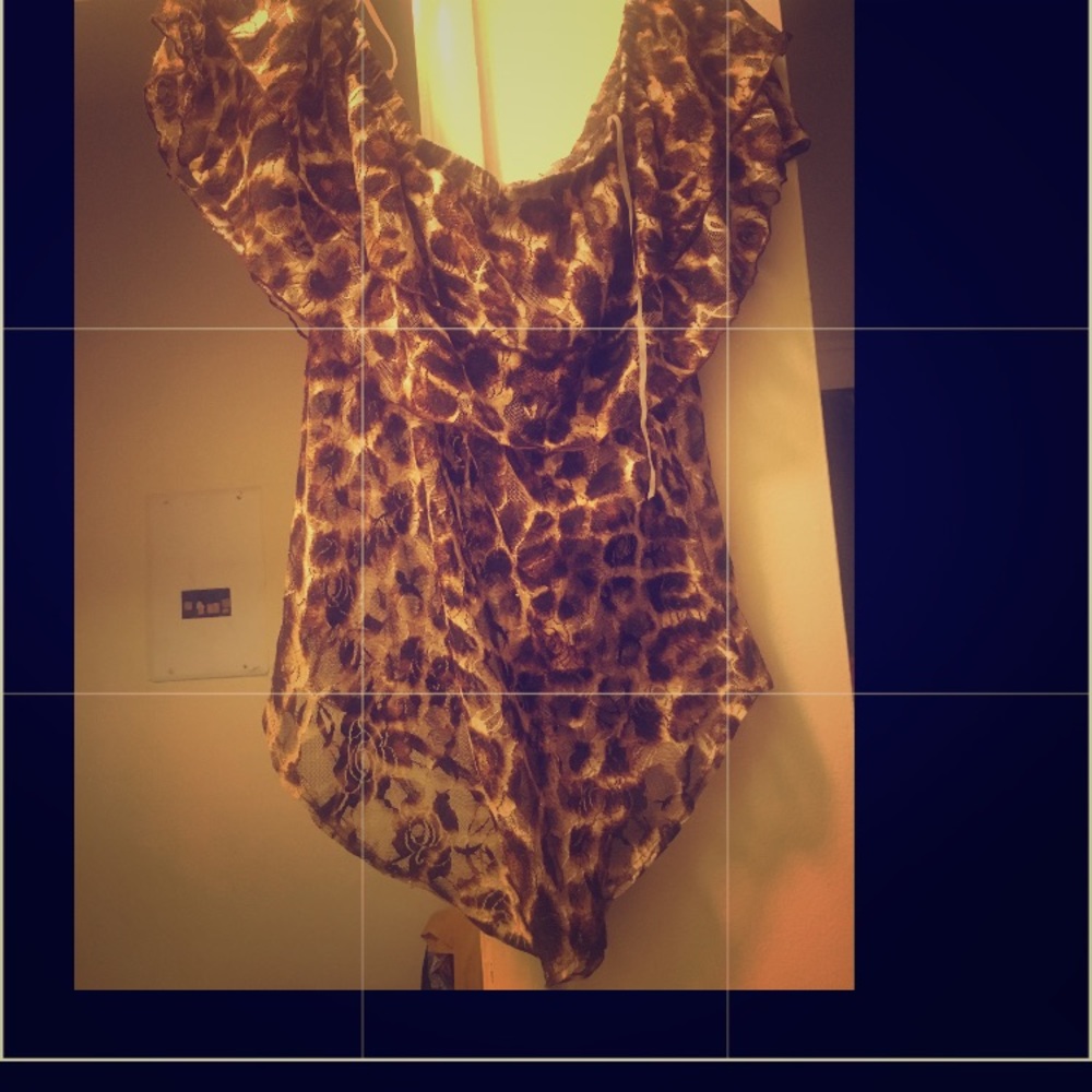 New leopard bodysuit